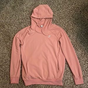 Gymshark hoody Light pink Size medium.
